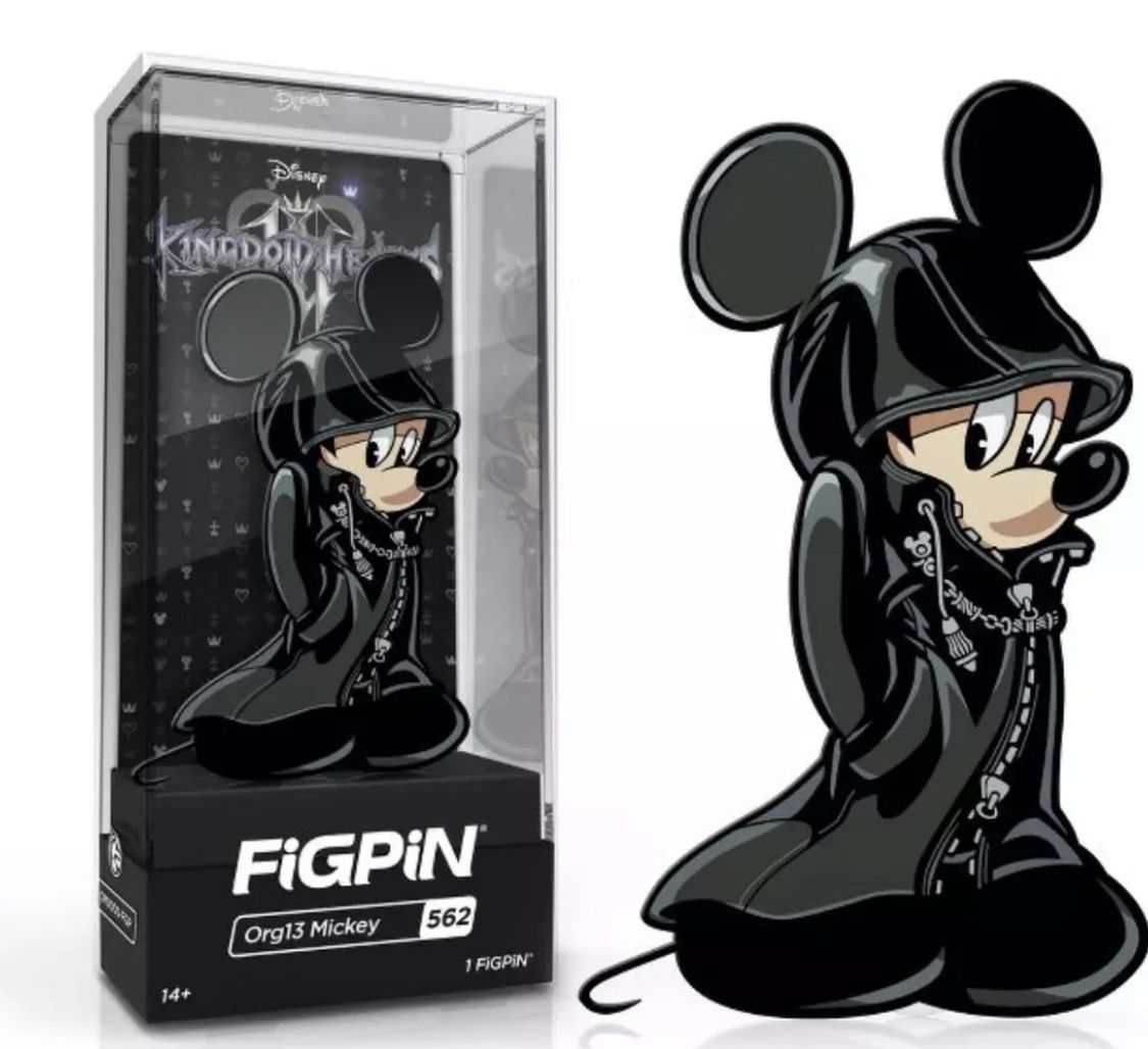 FIGPIN Disney Kingdom Hearts Org13 Mickey 562 New Sealed Fig Pin