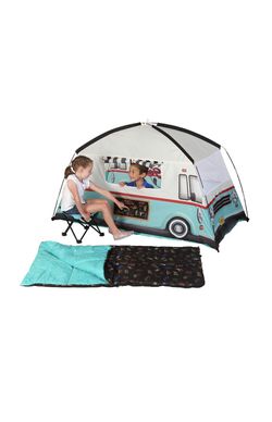 Kids camping combo food truck tent