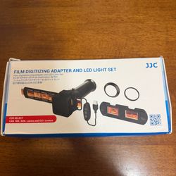JJC 35mm Photo Slide and Negative Film Digitizing Adapter Set, 135 Slide and Negatives full set