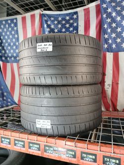 ✅ 305/30R20 MICHELIN PILOT SPORT 4S Max Performance Summer 2 NICE USED TIRES 305/30ZR20