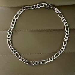 Mens’s 925 Sterling Silver Necklace (92 Grams Weight) 21 Inches Length
