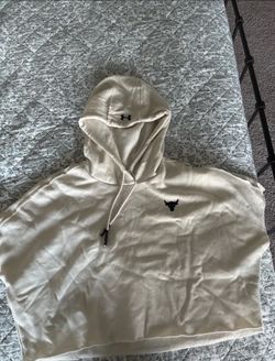 Under Armour Project Rock Hoodie White