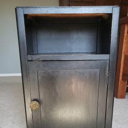 Wooden Nightstand/Side Table