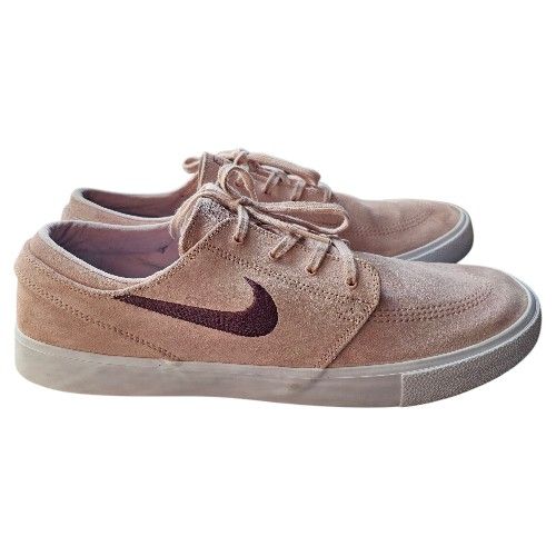 Nike SB Zoom Janoski RM Sneaker Shoes AQ7475-603 Pink Oxford sz 13 Dark Wine