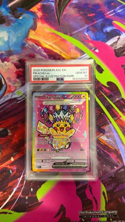 Pikachu ex 277 psa 10