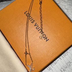 Authentic Louis Vuitton Iconic Necklace 