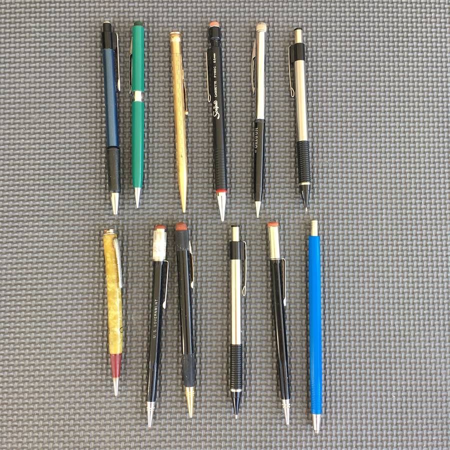 Lot of 12 Vintage Mechanical Pencils