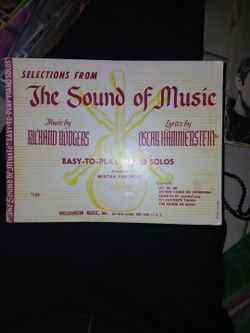 The Sound of Music Easy Piano Solos Sheet Music Book
