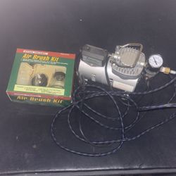 Oil-less Air Brush Compressor With Kit