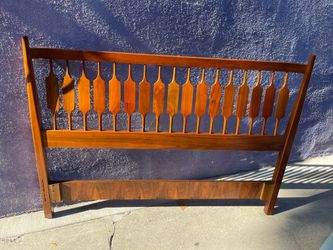 VINTAGE MID CENTURY MODERN KIPP STEWART FOR DREXEL FULL SIZE HEADBOARD