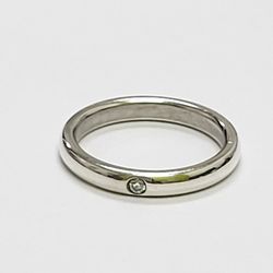 Tiffany & Co. Elsa Perritti Sterling Silver Diamond Ring - size 5
