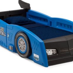 Delta Children Grand Prix Race Car Toddler Bed