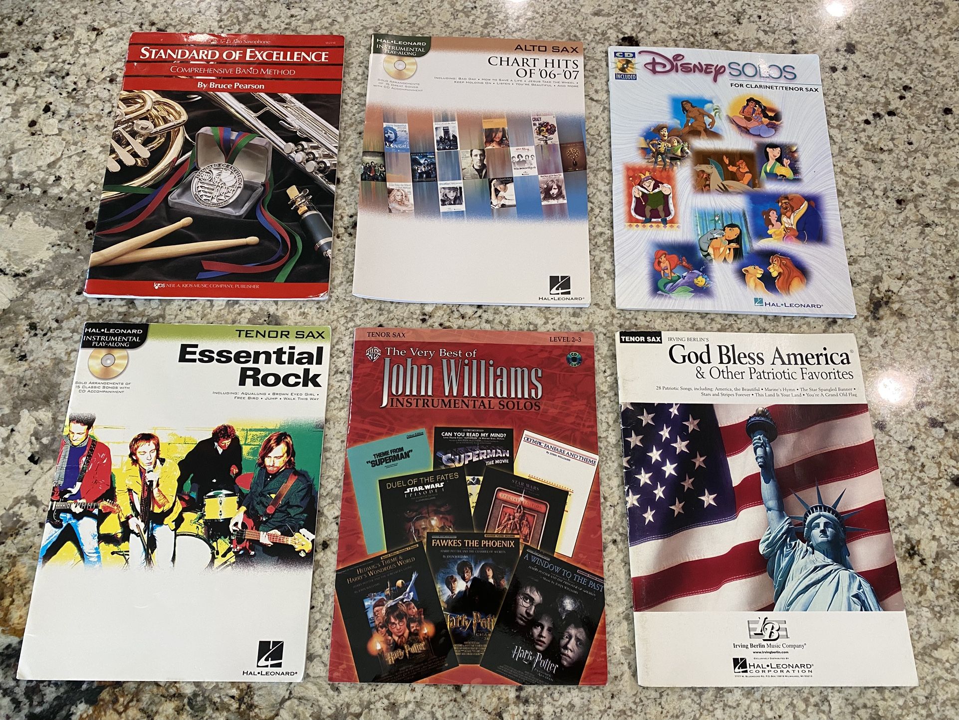 ALTO & TENOR SAX MUSIC BOOKS - Great Deal!