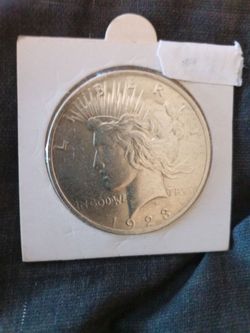 1923 no mint Silver Dollar