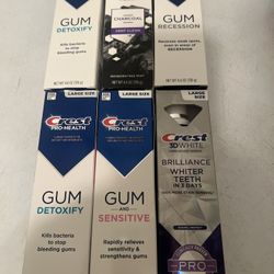 Crest Toothpaste $4 Each