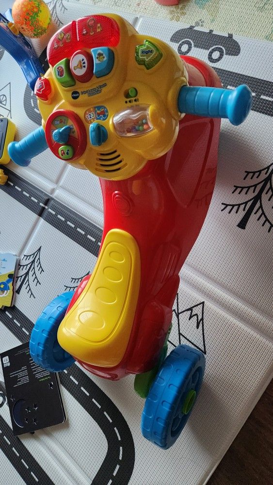 V-tech toddler motorbike