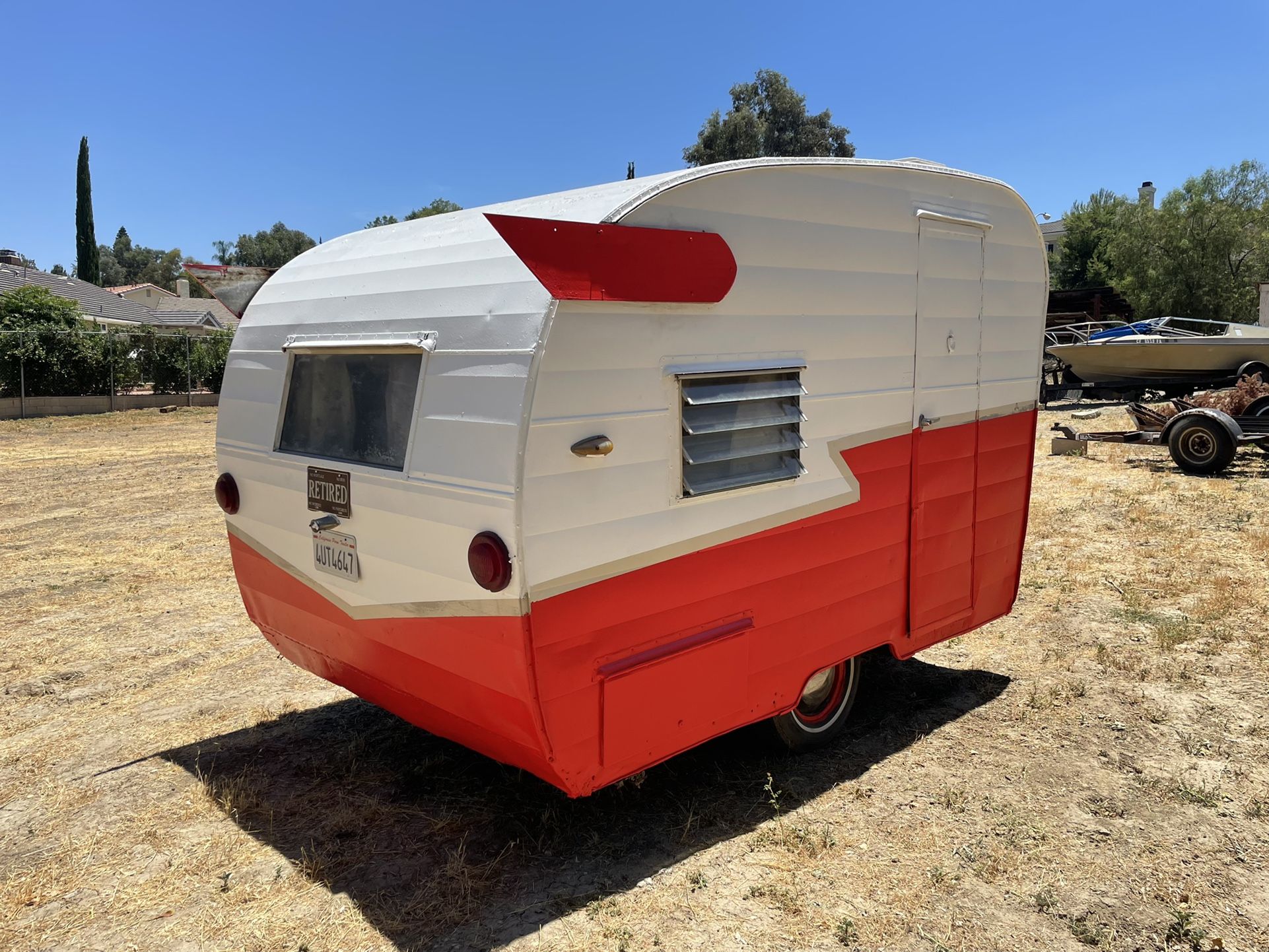 1960 CAMPER TRAVEL TRAILER LITE WEIGHT