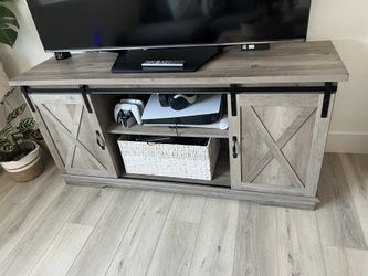 Barn Door TV Stand