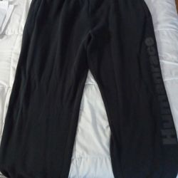 Adidas Blk Sweats 