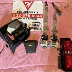 2015 2017 2020 Chevrolet Chevy Tahoe Front Left Driver Side Mirror and Front Right Side Mirrors set