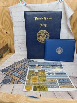United States Navy scrapbooking album