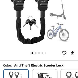 Electric Scooter Lock
