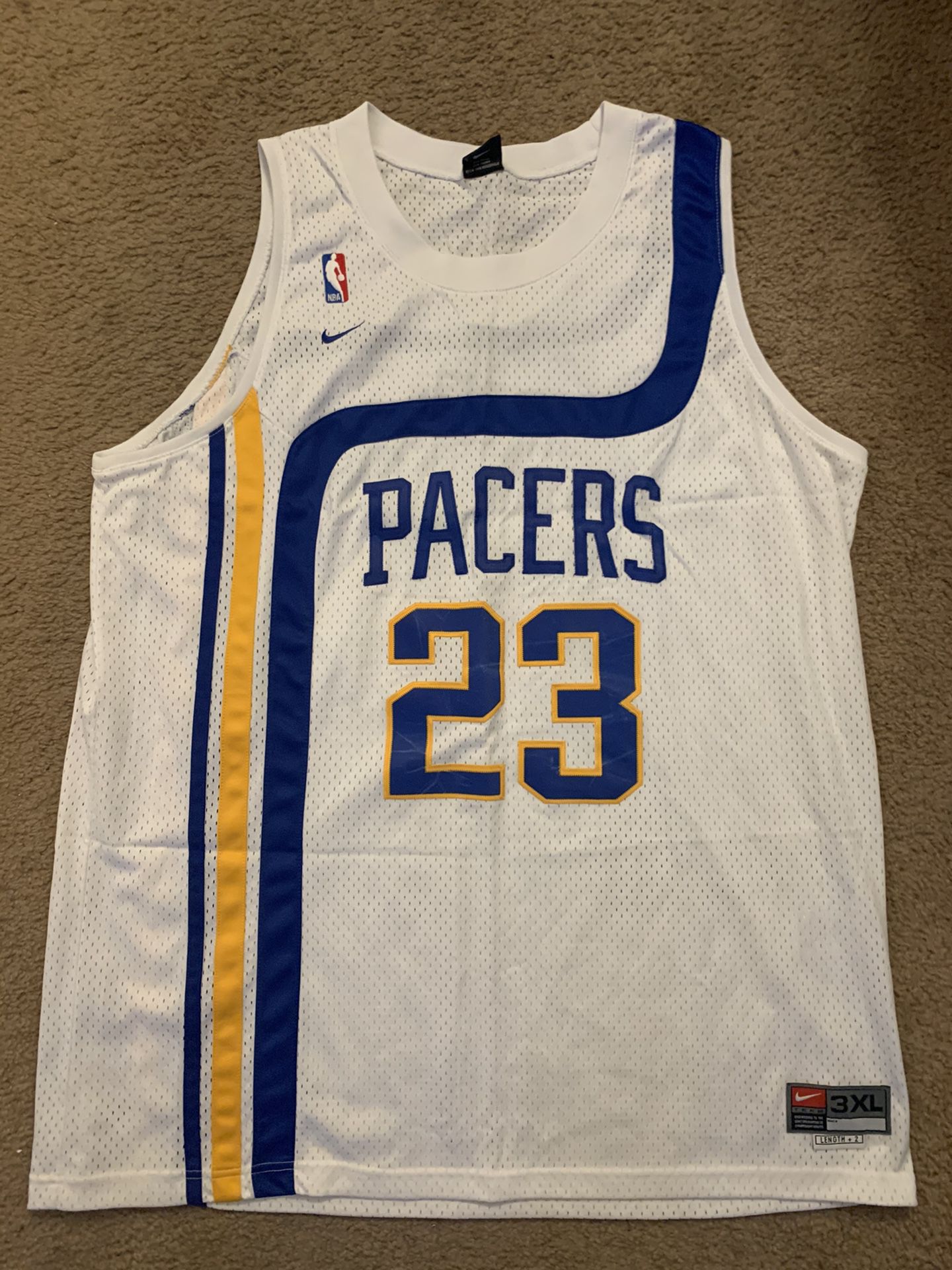 Nike Ron Artest Indiana Pacers NBA Jersey Throwback 3XL