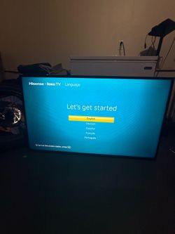 Hisense 43” Roku Smart TV