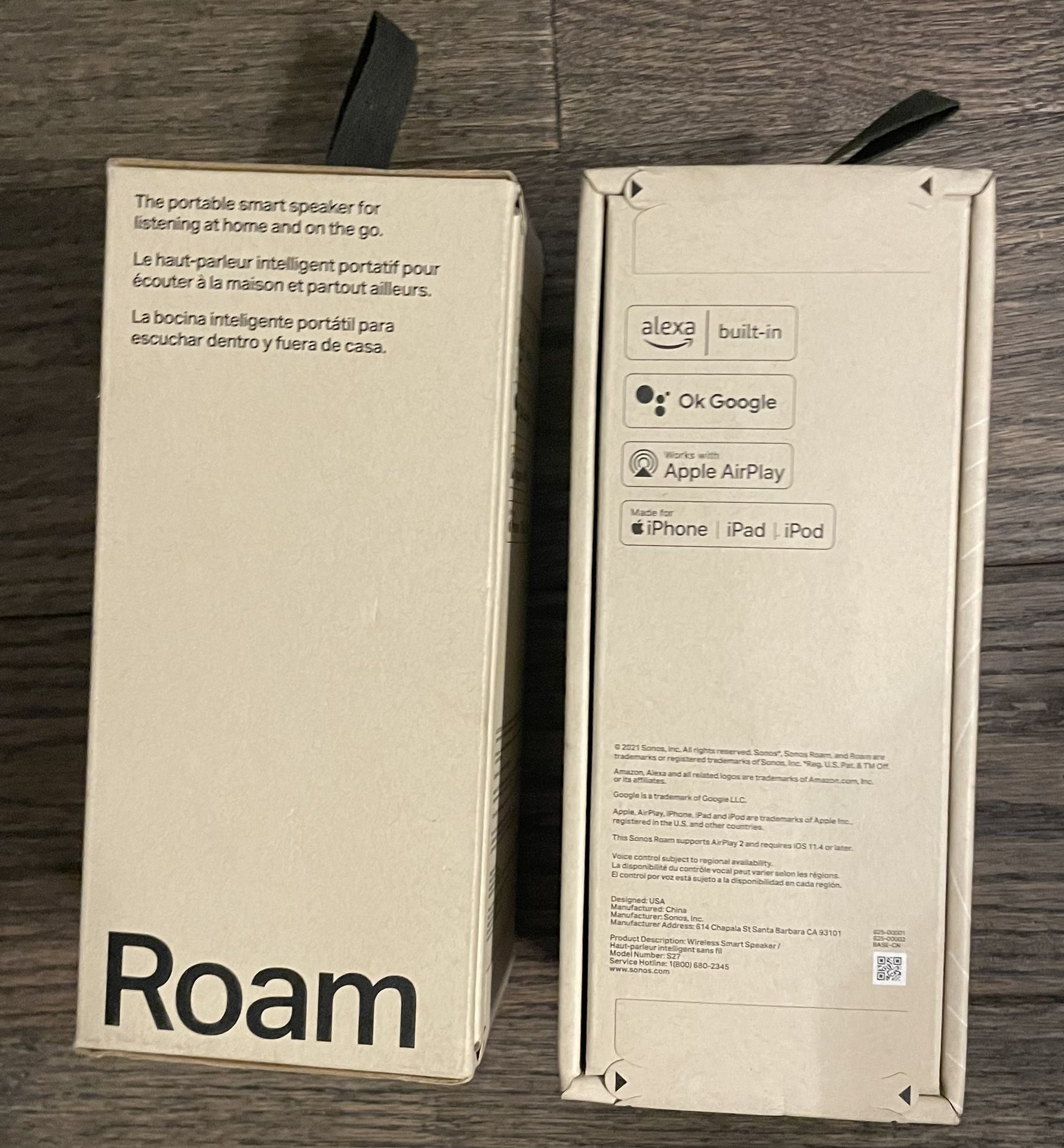 Sonos Roam Portable Bluetooth waterproof Speaker