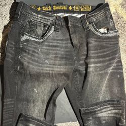 Rock Revival Leeroy Straight Jeans 