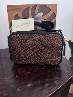 New Leopard Crossbody fabric purse