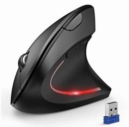 PRE-HOLIDAY SALE!!! TECKNET Ergonomic Wireless Vertical Mouse Bluetooth 4800 DPI