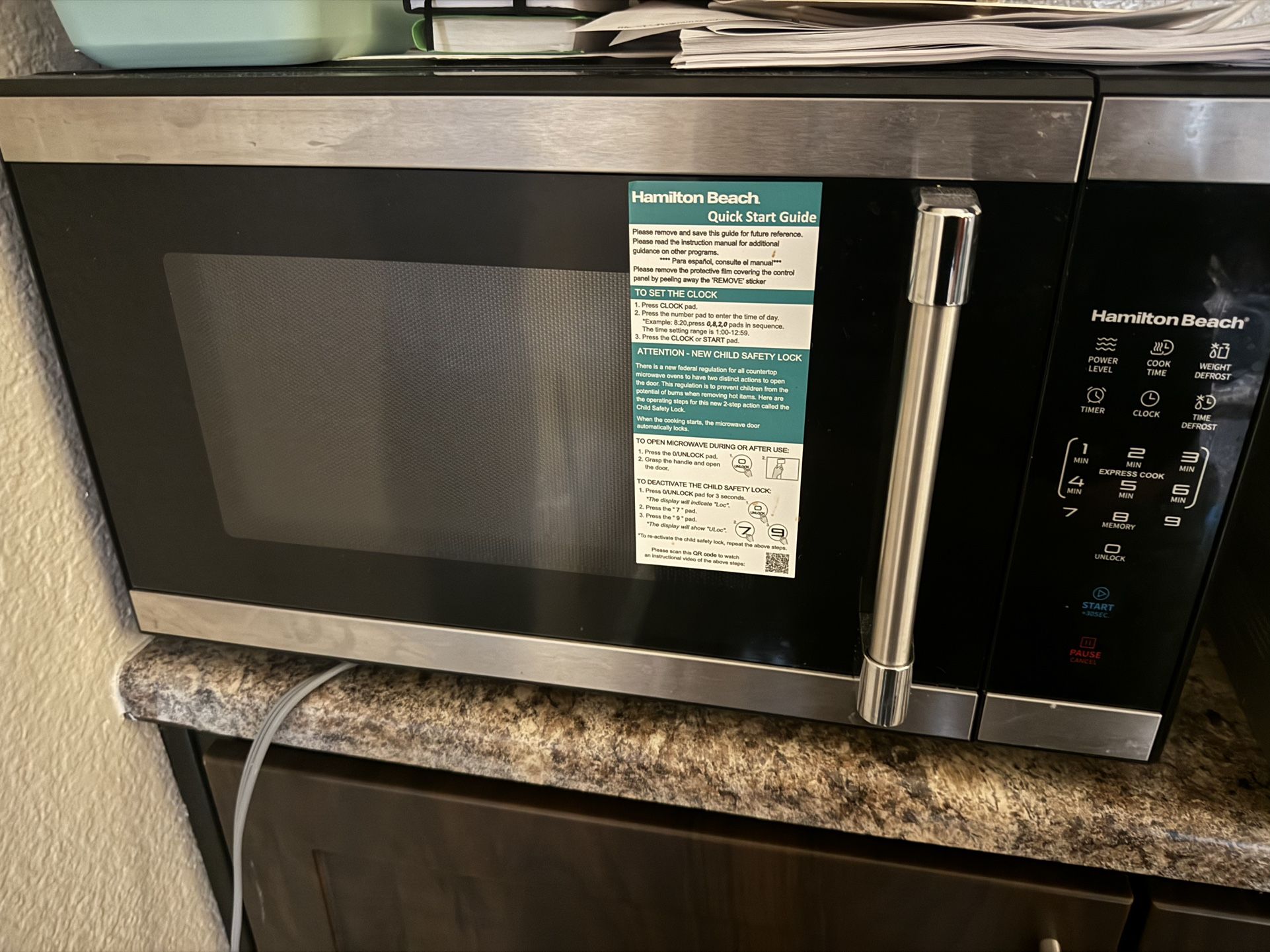 Hamilton Beach Microwave