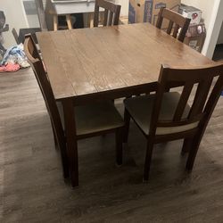 Table And Chairs 