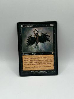 MTG Invasion Crypt Angel Creature Angel Card
