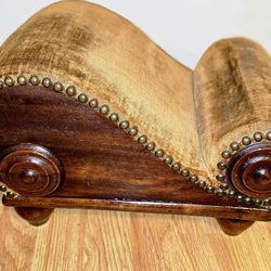 19th century ( 1805) Victorian Gout Chair/ Ottoman