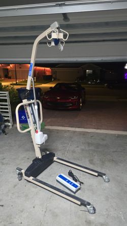 Power patient lift/ grua mecanica para personas en cama