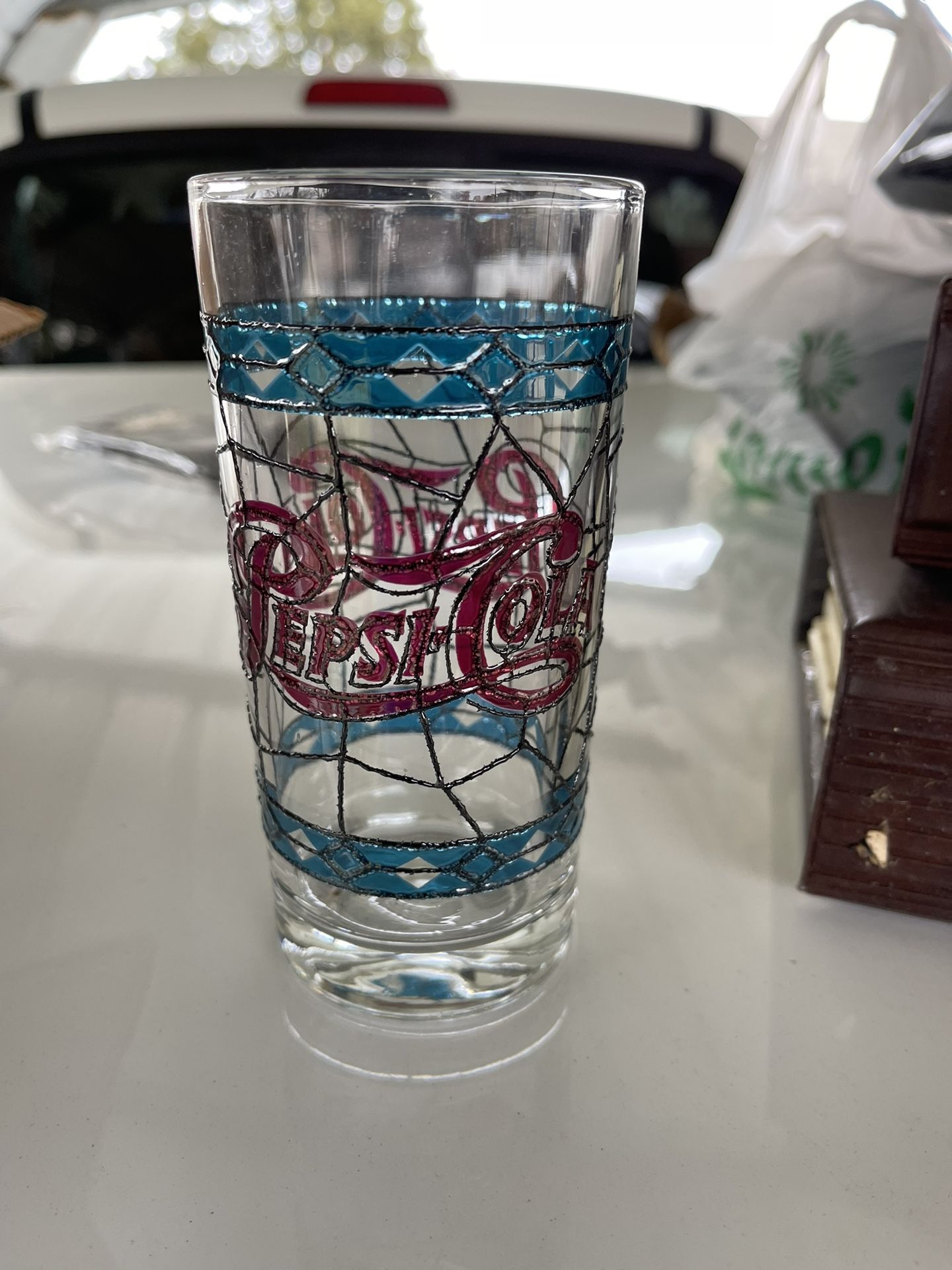 1970s Tiffany Series Pepsi Cola Glasses Set Of 12