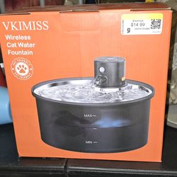 Cat Wireless Water Fountain