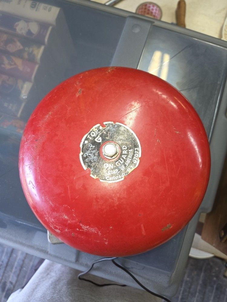 Vintage 0n Guard Fire Bell