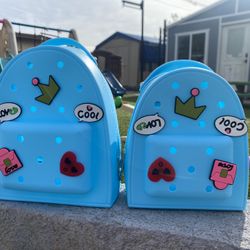 Crocs Charm Jibbitz Cute Mini Backpack