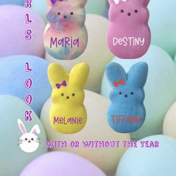 Personalized Peeps Plushies 