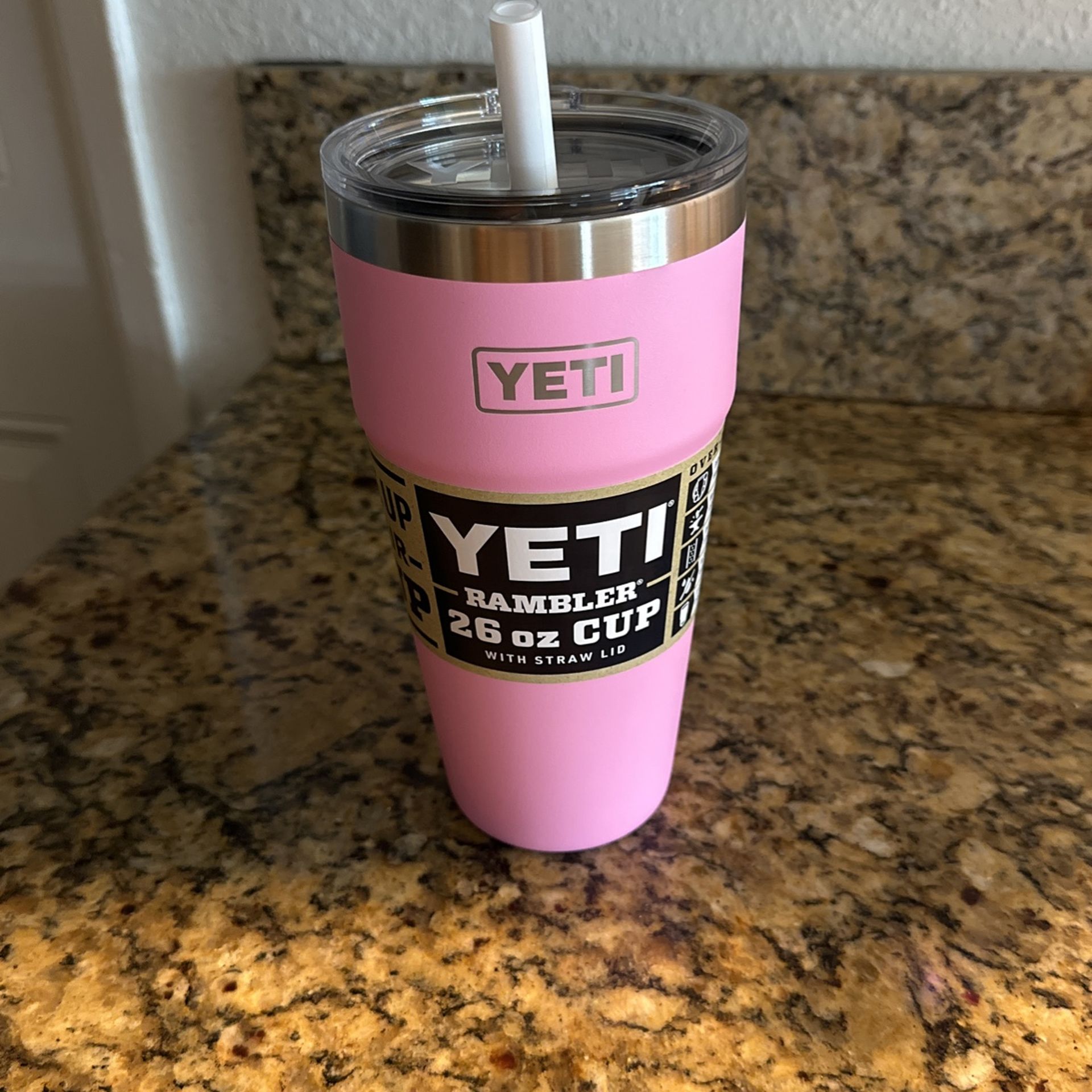 Power Pink 26oz Rambler Stackable Cup