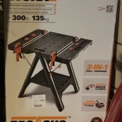 Pegasus Worx Portable Work Table Brand New