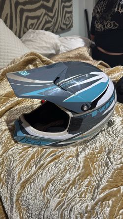 Fox Motorcycle Helmet -Fox Tracer Excellent Condition