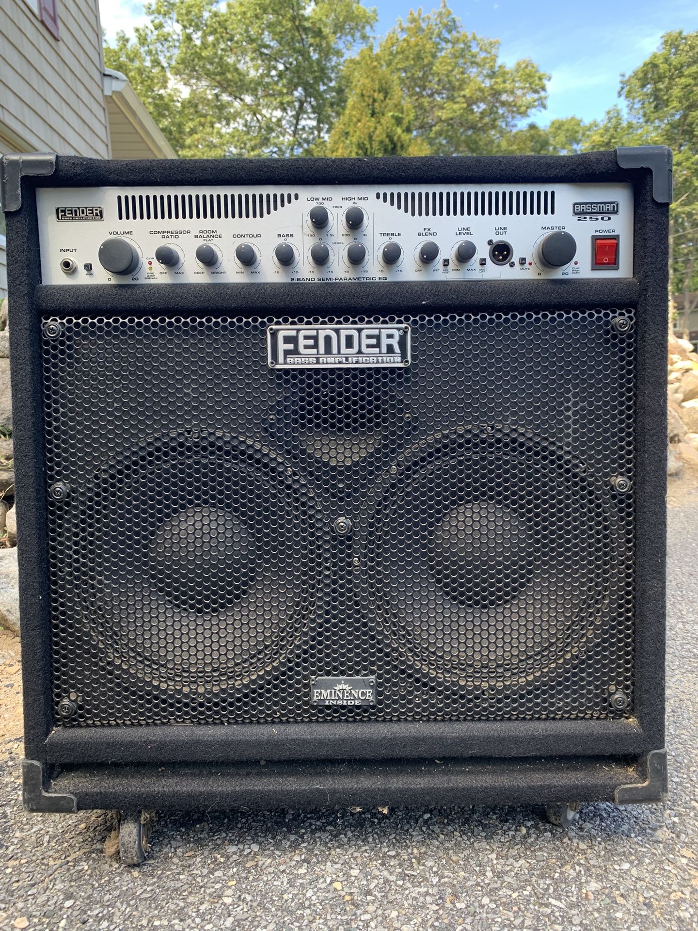 Fender bassman 250 bass Amp
