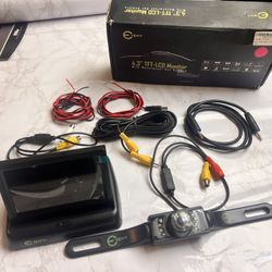 Back Up Camera With Display 