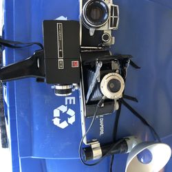 Vintage Cameras - Set Of 3