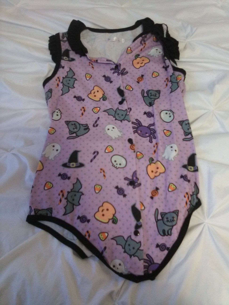 Spooky goth ddlg onesie