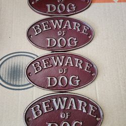 New Dog Signs